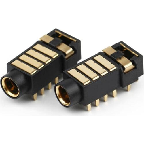 12 Pins 4.4mm Connector Female 5 Pole Stereo Earphone Balanced Plug Audio Jack Metal Adapter For NW-WM1Z/A Headphone Strong ABS
