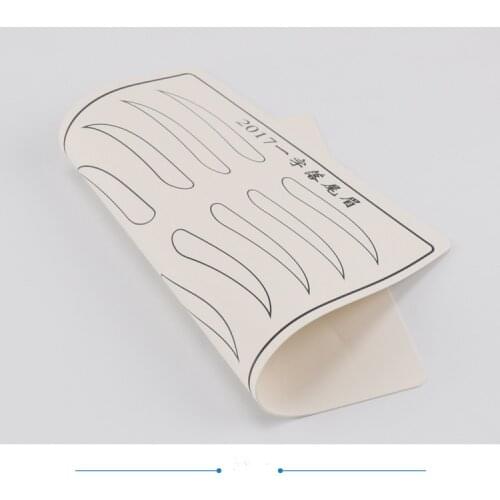 2pcs Microblading Accessories Eye brow Practice Skin Permanent Makeup Body Art Suppliess Tattoo Fake Eyebrow Practice Skin Tools