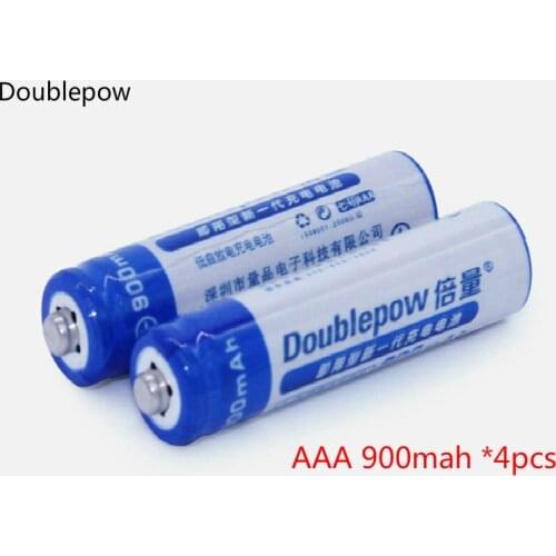 4 pcs. AAA 900mah rechargeable New 100% original Rechargeable batteries mouse toy rechargeable nimh AAA batteries