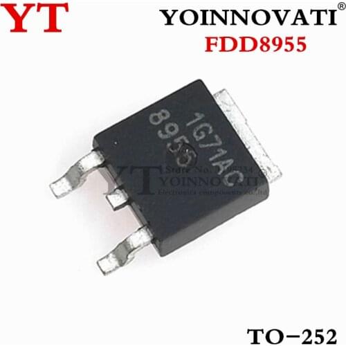 50pcs/lot FDD8955 8955 TO-252 IC best quality