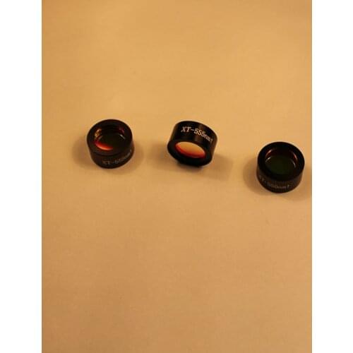 555 NM narrow band filter narrow band filter band pass filter can be customized for various wavelength diameters