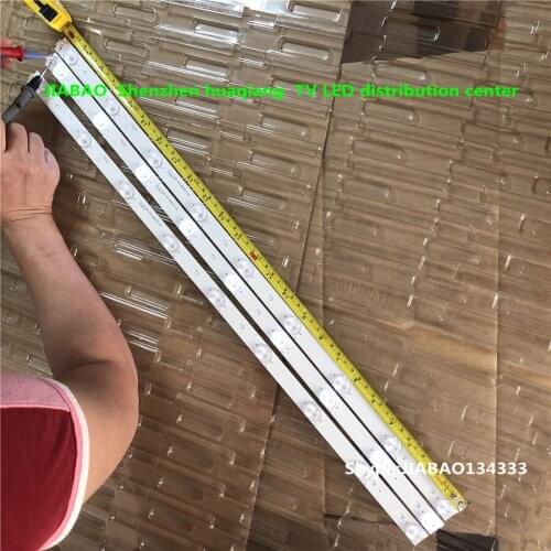 9Pieces/lot FOR TCL 32E09/L32F3320B LCD backlight strip TCL-32-9 4C-LB320T-YH1 L32F3300B 9lamp 6V 615MM 100%NEW