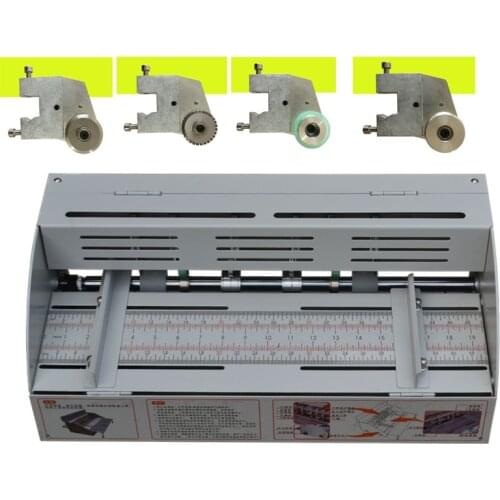 A3 Electric Paper Creasing Machine 460MM Book Cover Creasing Cutting and Creasing Creaser paper creasing machine 220V 110V Hot