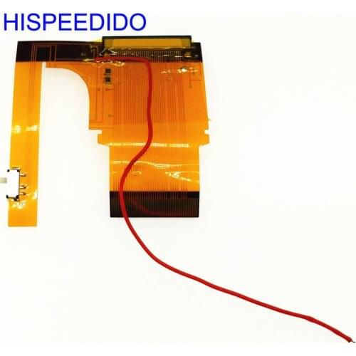 HISPEEDIDO Ribbon Cable Backlight Adapter Brightness adjust for Gameboy Advance GBA 40 Pins Model B Flex cable with Switch