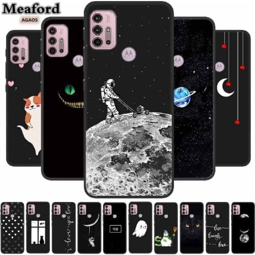 For Moto G30 Case Moto G60 Bumper Silicone TPU Soft Phone Case For Motorola G20 G40 G50 G100 Case Moto G 30 60 50 Cartoon Fundas