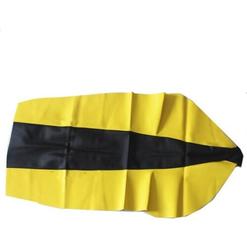 PU Leather Seat Cover Cushion protector with Strap Motorcycle For Suzuki DR-Z 400 Small 200 250 DR200 250