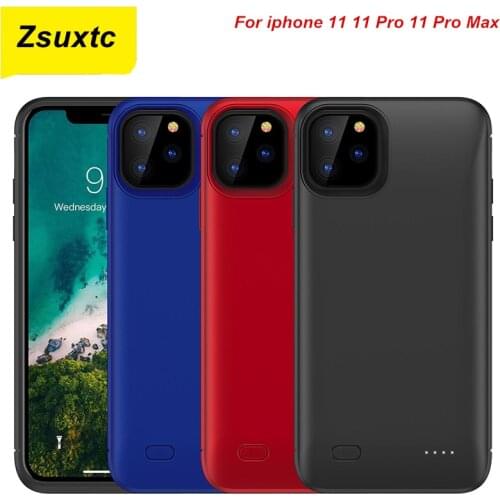 6200 Mah For iphone 11 11 Pro 11 Pro Max Battery Charger Case Smart Phone Cover Power Bank For iphone 11 Pro MAX Battery Case