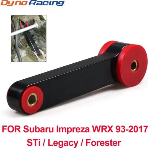 Pitch Stop Mount Bracket BLACK FOR Subaru Impreza WRX 93-2017& STi Legacy & Forester BX102169