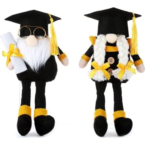 Graduation Gnomes Plush Grad Swedish Plush Gnome for Graduation Decorations Graduation Ceremony Gift