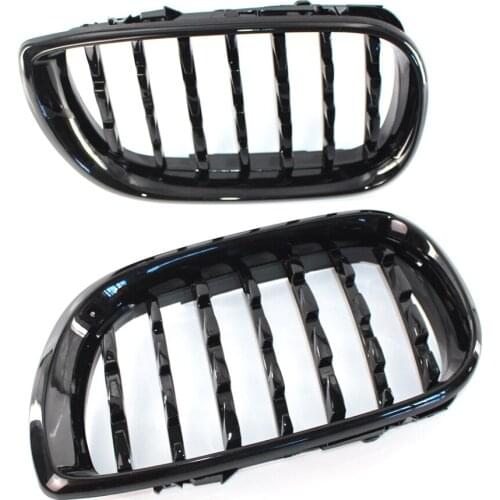 ABS Diamond Metero Style ABS Plastic Car Front Bumper Grill Grille Racing Kidney Grilles For BMW 3 Series E46 4DR 2002-2005