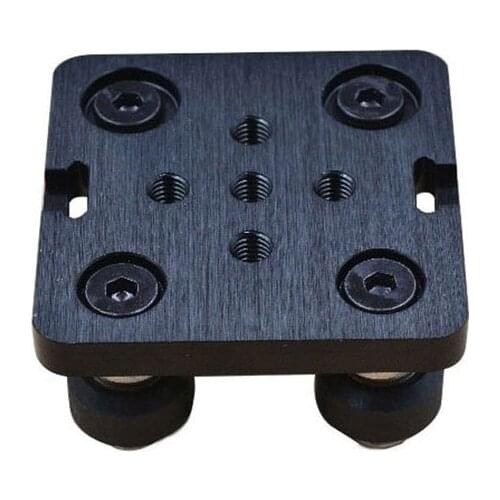 1sets T6x50x50mm Openbuilds Mini V Gantry Set V Gantry plate for 3D Printer V-slot Mini V Linear Actuator System