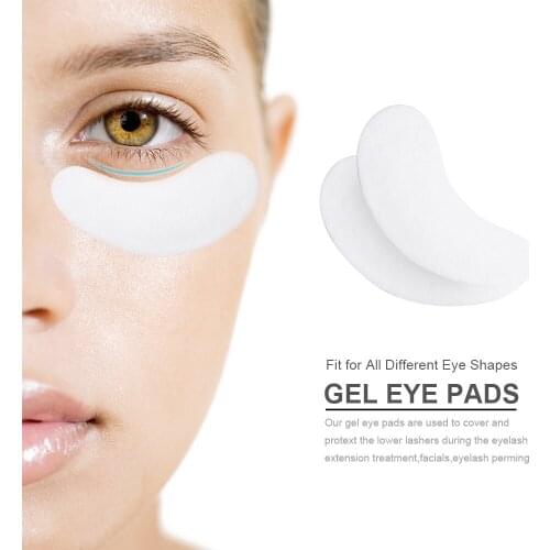 Eyelash Pad Gel Patch Grafting Eyelashes Under Eye Patches For Eyelash Extension Paper Sticker Wraps Makeup Tools