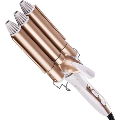 Hair Curler Professional Hair Tools Curling Iron Ceramic Triple Barrel Hair Styler Hair Waver Styling Tool Electric Curling I