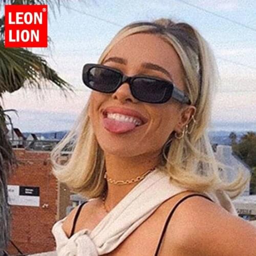 LEONLION Square Sunglasses Women 2021 Luxury Brand Fashion Rectangle Sunglasses for Women/men Shades Glasses Gafas De Sol Mujer