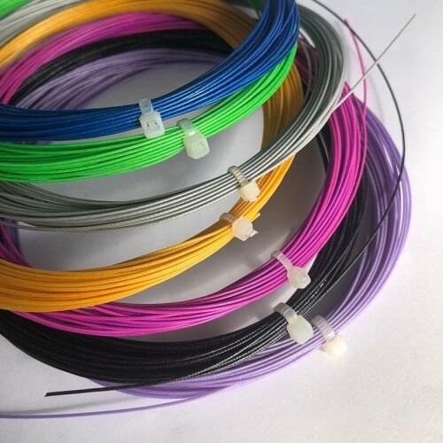 5pcs Retail Bulk B G-65 Badminton racket strings training badminton strings 0.7mm 10M tension 26-28bls