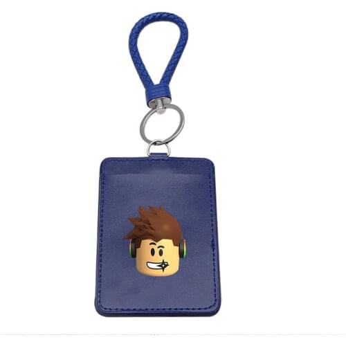 Super Cute Cartoon pattern design Card Cover men women Credit Card Holder Keyring Chain Fashion Card Bags mochila