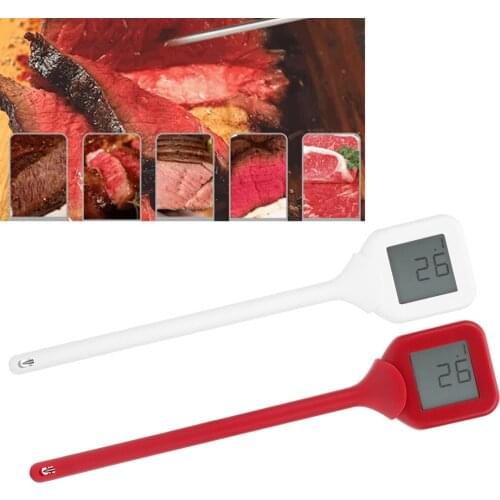 Dropshipping Thermometer 360 Degree Rotating Digital Display Barbecue Food Cooking Thermometer Kitchen Accessory Thermometers