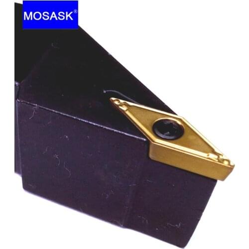 MOSASK Tungsten Carbide Inserts SVJCL12 16 20 25 MM CNC Cutters Lathe Tool Holders Machining External Turning Toolholders