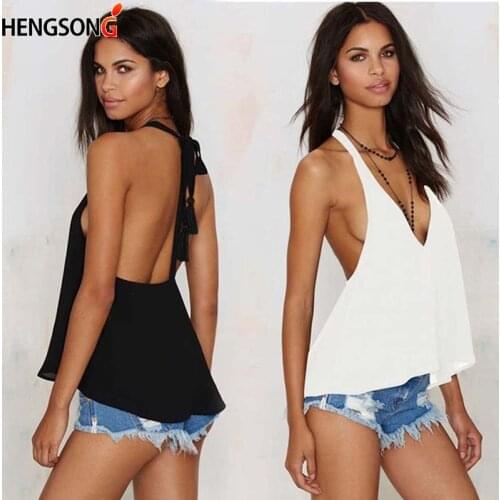 2021 Summer Tank Tops Sleeveless Chiffon Shirt Perspective Women V Neck Loose Vest Casual Sleeveless Tops And Tees Tanks