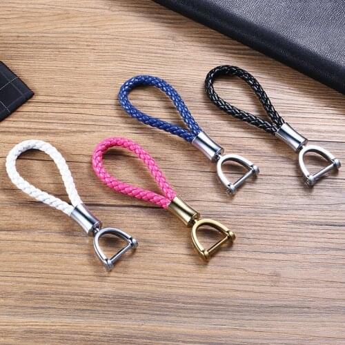 Car Key Ring Simple Decoration Key Holder Pendant for Porsche 911 Jeep Jk Mini Cooper R55 Suzuki Sx4 Bmw Keychain Auto Styling