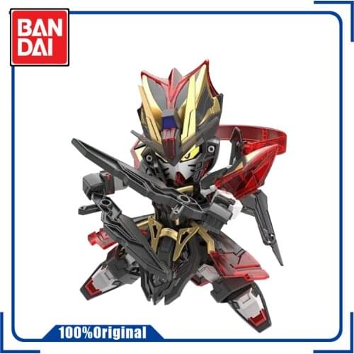 BANDAI BB SD GUNDAM WORLD SANGOKU SOKETSUDEN XUN YU STRIKE NOIR Strike Noir Assembly Model Action Toy Figures Childrens Gifts