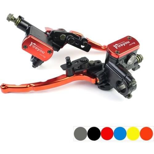 Moto Locking Brake Clutch Lock Master Cylinder Lever Holding for Quad Bike ATV 50cc 110cc 150cc Front Left 7/8" 22mm Pitbike