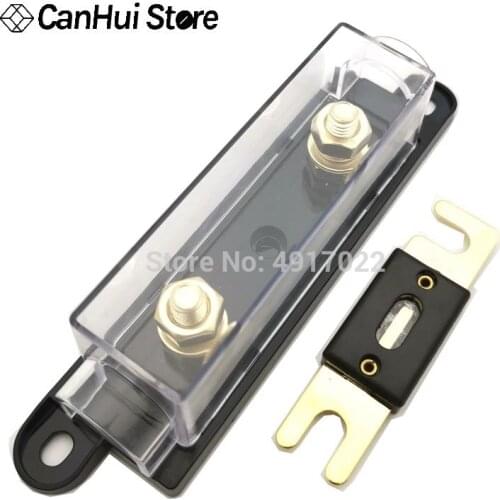 2 stücke ANL Sicherung Halter Bolt-on Fuse Automotive Sicherung Halter Schmelzsicherungen Link mit sicherung 40A 60A 70A 80A 100