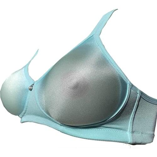 Ajusen Mastectomy Bra See Through Pocket Bra for Silicone Breast Forms for Crossdresser Cosplay