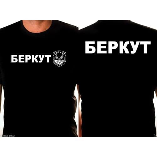 Ukrainian Police Special Forces Berkut T-Shirt. Summer Cotton O-Neck Short Sleeve Mens T Shirt New S-3XL