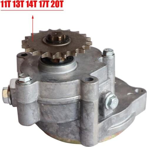 T8F 11T 13T 14T 17T 20T Gear Box Transmission for 33cc 43cc 47cc 49cc 2 Stroke Petrol Scooter Engine Pocket Bike Mini ATV