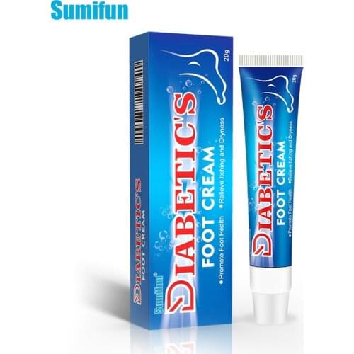 20g Sumifun Diabetes Diabetic Foot Treatment Cream Anti Inflammation Foot Ulceration Cream Itch Relief Moisturizing Skin Care