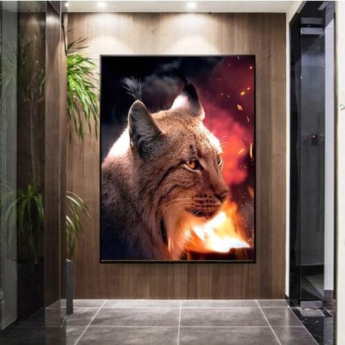 New hot 5D DIY diamond embroidery mosaic cat full square rhinestone animal cross stitch kit art painting wall decoration
