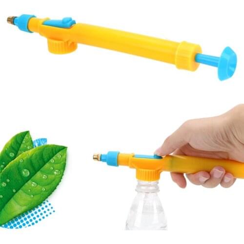Gun Nozzle Watering Irrigation Sprayer Water Pressure Flower Garden Mini Juice Bottles Interface Plastic Trolley Sprayer Head
