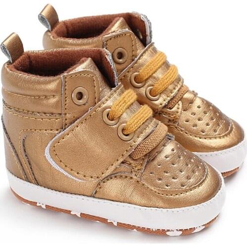 Spring Baby Boy Shoes Casual Lace Classic Baby Soft Bottom Toddler Shoes The First Walker