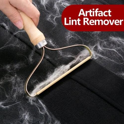 Portable Lint Remover Manual Lint Roller Clothes Brush Tools Clothes Fuzz Fabric Shaver for Woolen Coat Sweater Lint Shaver