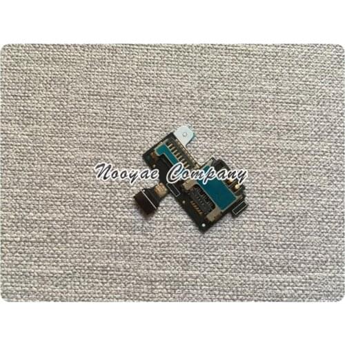 S4mini i9190 Memory Card Tray Holder For Galaxy S4 mini gt I9190 i9195 Sim Flex Cable With Tracking