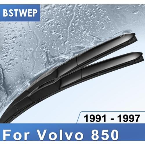 BSTWEP Wiper Blades for Volvo 850 Fit Hook Arms 1991 1992 1993 1994 1995 1996 1997