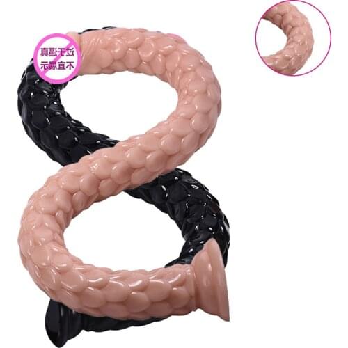 50cm Super Long Silicone Dildo With Suction Cup Fish Scale Texture Big Dick Anal Sex Toys Butt Plugs Female Masturbation