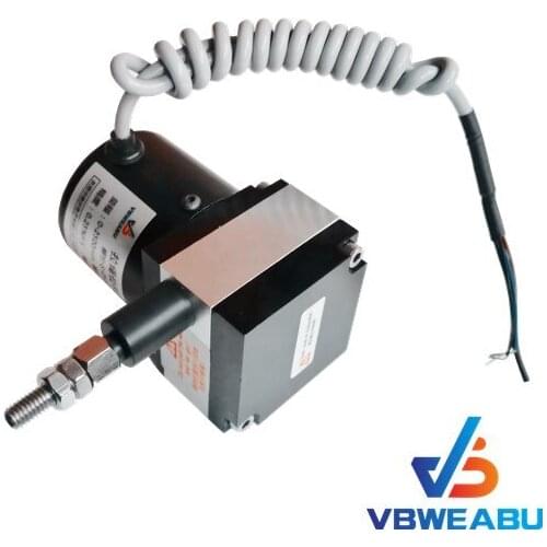 Ultra small pull rope displacement sensor 0-1000mm pull wire displacement sensor 0-1 meters resistance output 5K ohm