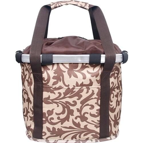 Bicycle Basket Handlebar Pannier Bike Bags Cycling Carryings Holder Bike Riding Pouch Pet Carry Bike Front Baggage Bag 3KG Load