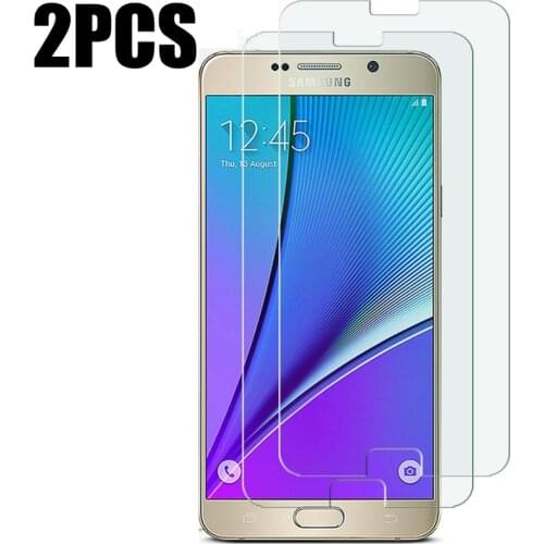 2pcs Glass For Galaxy Note 5 Screen Protector Tempered Glass Protective film For Samsung Galaxy Note5 N920A N9200 SM-N920 N920C