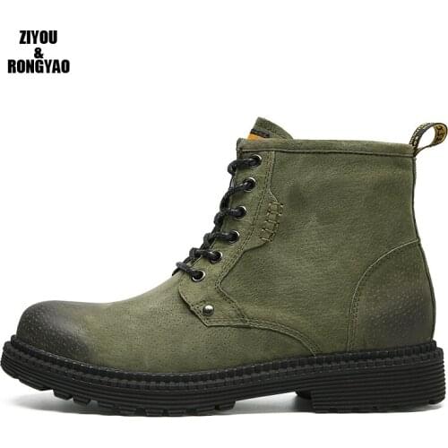 2020 Fashion Desert Boots Men Casual Boots Cow Suede Boots Resistant H Ankle Boots Working Boots Men Casual Shoes High Quality