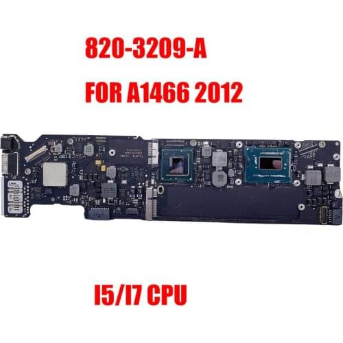 A1466 2012 820-3209-A Laptop Motherboard For Macbook Air A1466 2012 Original Mainboard 4GB/8GB RAM I5/I7 CPU
