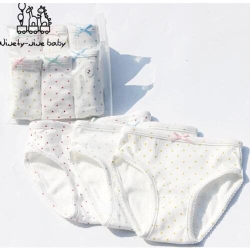 Children Cotton Panties Lovely Cartoon Printing Underwear Female Childs Breathable & Comfortable underpants Kids Clothing