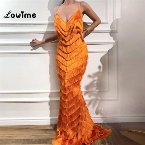 Robe De Soiree 2018 Long Evening Dress Formal Dress Vestido Mermaid Spaghetti Strap Prom Dresses Arabic Party Gowns For Wedding