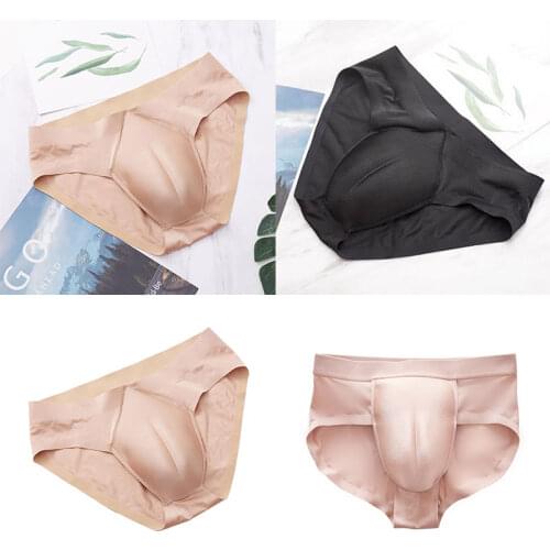 Men Gay Hiding Gaff Panties Shaping Briefs Transgender Smooth Breathable Close-Fitting Thong Suitable for Crossdress Cosplay