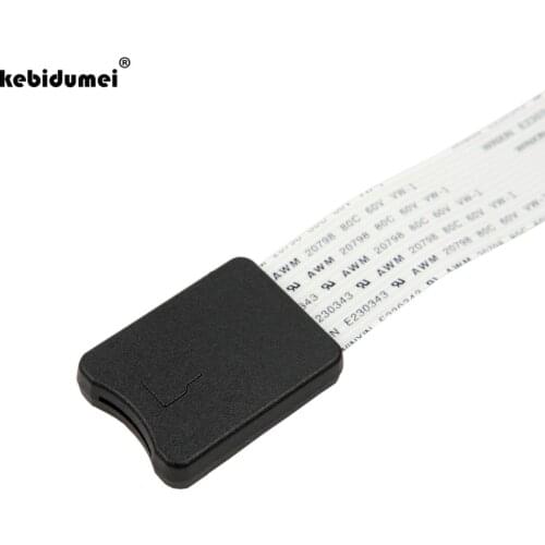 Kebidumei 2018 New Arrive TF to micro SD card Flex Extension cable Extender Adapter reader car GPS mobile 60cm