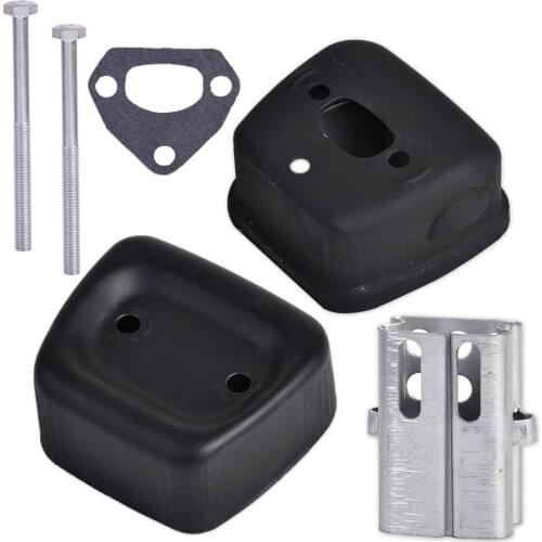 LETAOSK New Exhaust Muffler Gasket Bolt Kit Tool fit for Husqvarna 142 137 141 36 41 Chainsaws