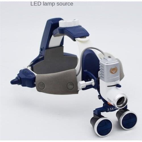 Medical Surgical Magnifying Glass 2.5X with LED Headlight Dental ENT Cosmetic Heart Surgery Magnifying Glass