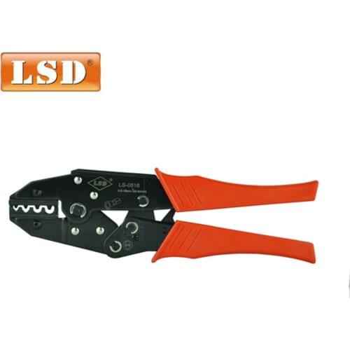 Non-insulated terminal crimping plier 0.5-16mm2,cable lug crimping tools LS-0516 press tool plier